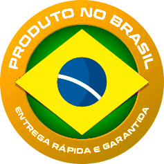 Produto com estoque no Brasil
